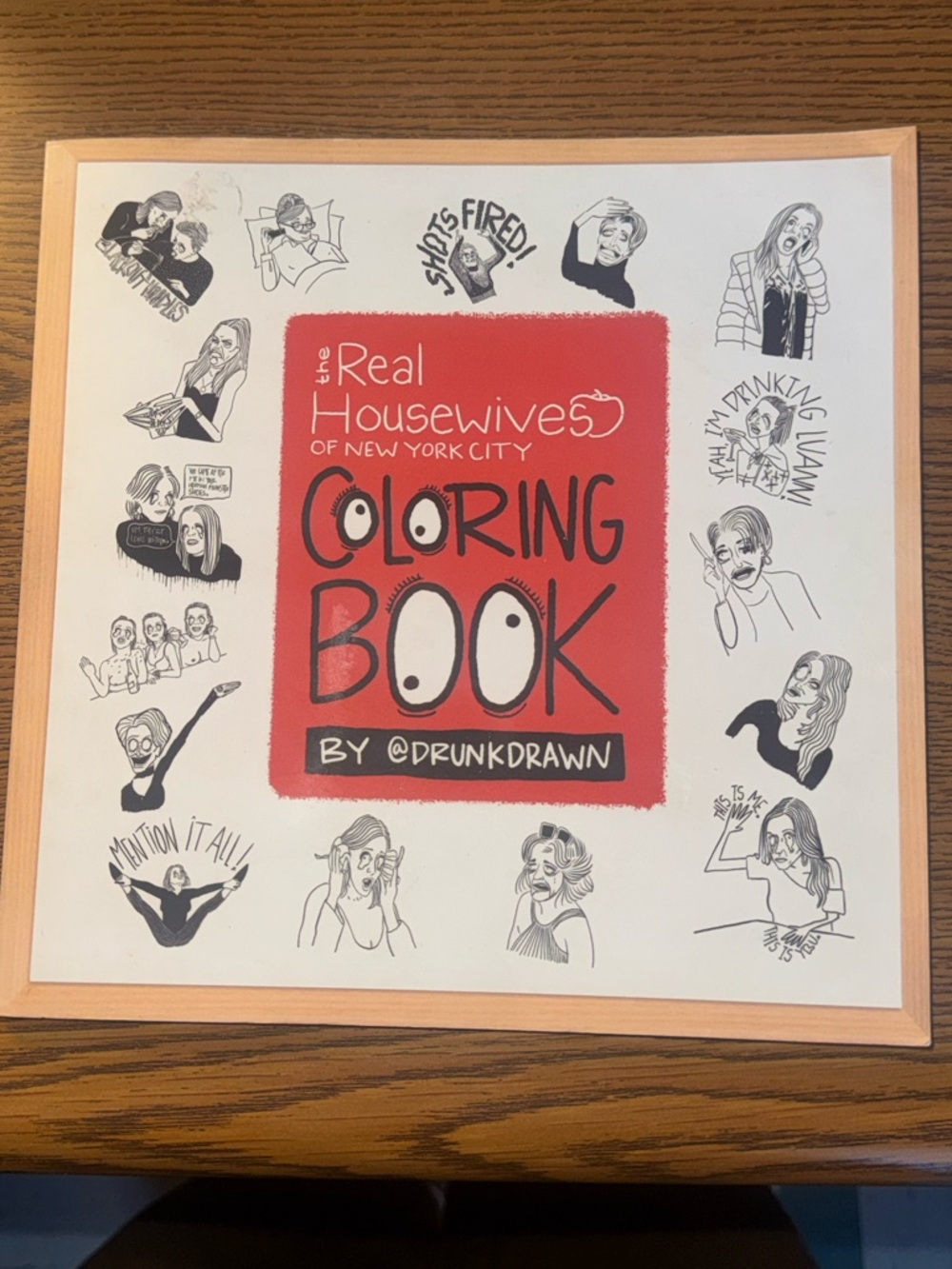 Never used RHONYC coloring book